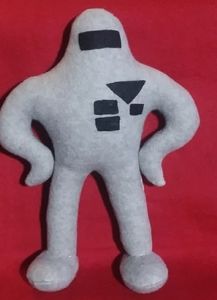 Handmade Earthbound Starman Character Game Plush !